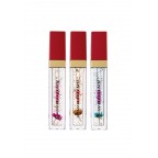 3PCS GOLDFLAKE LIP GLOSS COMBO
