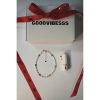 Goodvibesss Necklace x Mythss Lipstick Set